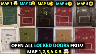 OPENING ALL LOCKED DOORS From MAP 1,2,3,4 & 5 🤯 МЕТРО РОЯЛЬ Chapter 16