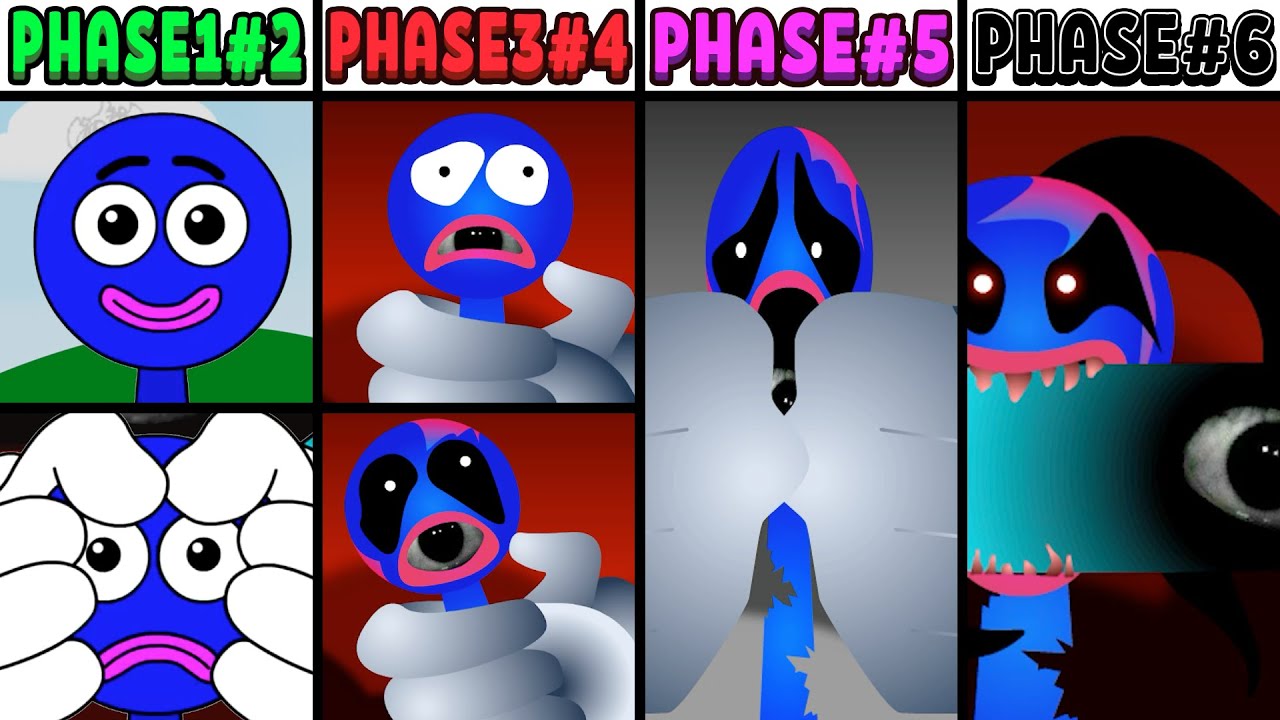 All Phases in New Incredibox Sprunki Oc of Circle: From Phase 1 to Phase 6