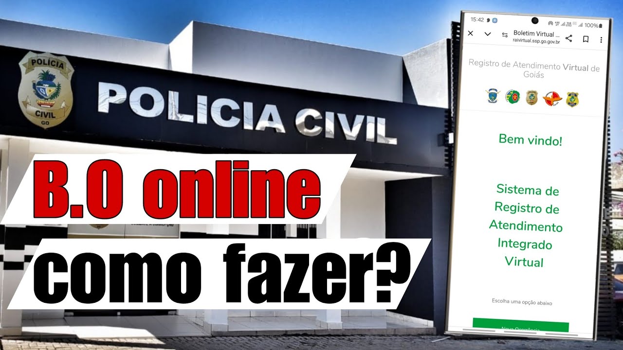 Como fazer B.O online? Perda de documento, Acidente de Trânsito, Roubo ...