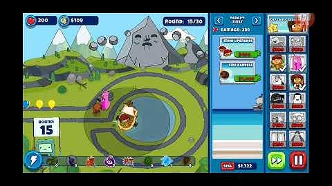 Bloons Adventure Time - Crying Mountain - Normal