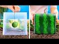 DIY Watering System for Plants during your Vacation 💦 #shorts #planting #garden #watering #diy