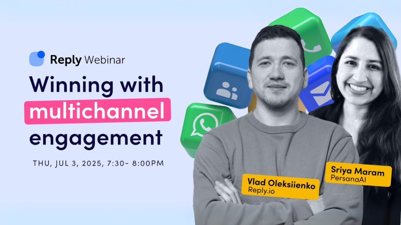 How Top Teams Win at Outbound - Multichannel Sales Tactics with Reply.io & Persana AI