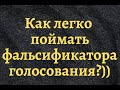 Как легко выявить фальсификатора голосования?