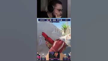 🔥 РЕАКЦИЯ OhnePixel НА ЭЙС ОТ DONK  #cs2 #csgo #donk #ohnepixelfunny