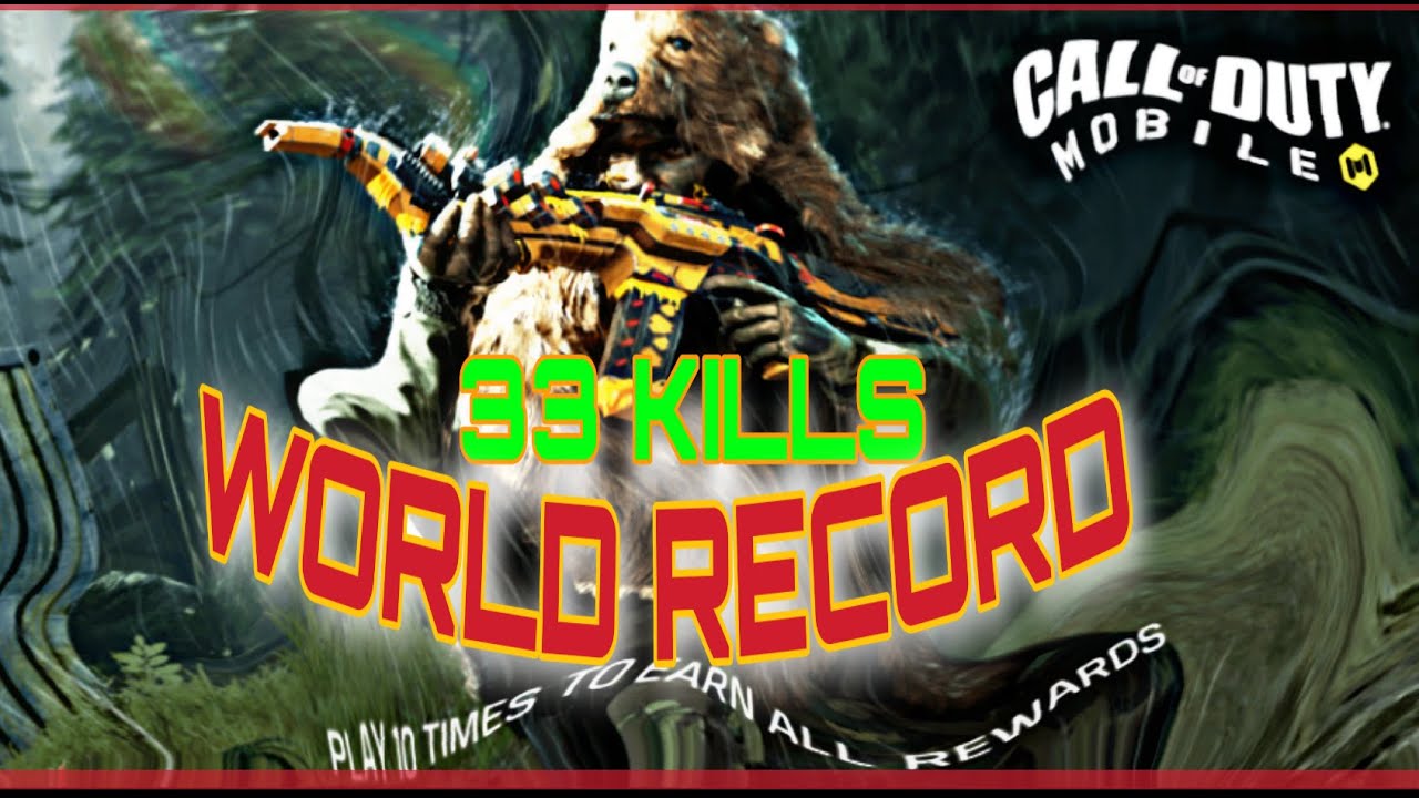 31 KILLS BY KNIFE IN COD MOBILE | WORLD RECORD | CALL OF DUTY MOBILE ...