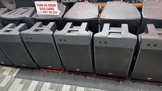 I have JBL Control 10 and Control 12SR speakers. Peavey Bass 40 speakers. Bose 1600VI amplifier. ...
