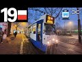 🚊 GVB Amsterdam Tramlijn 19 Cabinerit Station Sloterdijk – Diemen Sniep 12G laatste rit trapwagen