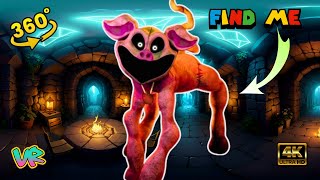 PICKY PIGGY MONSTER Poppy Playtime 3 | SMILING CRITTERS |  Finding Challenge  VR World 360