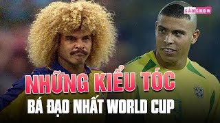 TẤT TẦN TẬT về những KIỂU TÓC DỊ BIỆT NHẤT trong lịch sử World Cup