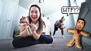 VOODOO DOLL PRANK ON HUSBAND! 😈