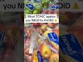 “Dirty Dozen” for high pesticide residue #apples #shoplocal #groceryshopping #fruit #trending