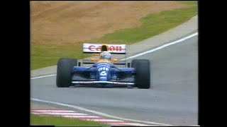 James Hunt on Riccardo Patrese - 1992 South African Grand Prix