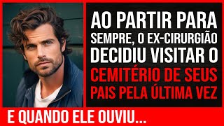 Ao Partir Para Sempre, O Ex-cirurgião Decidiu Visitar Seus Pais No Cemitério. E Quando Ele Ouviu...