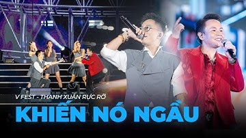 Khiến nó ngầu | Màn collab bùng nổ của Rhymastic và Binz tại sân khấu V Fest