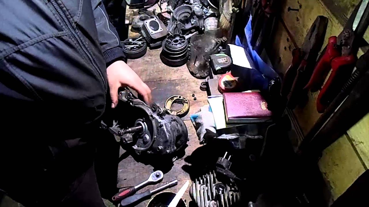 Убираем скрип колодок и устраняем залипание ручки тормоза