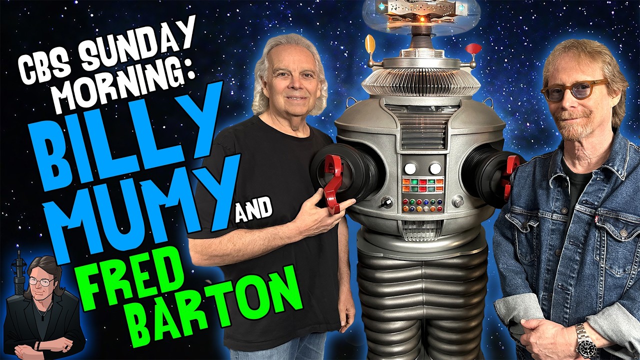 CBS Sunday Morning with BILLY MUMY and FRED BARTON
