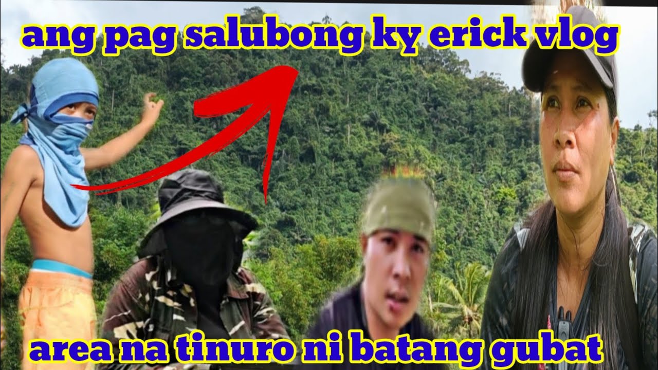 Ang pagsalubong ky erick vlog,, Ariana tinuro ni batang gubat