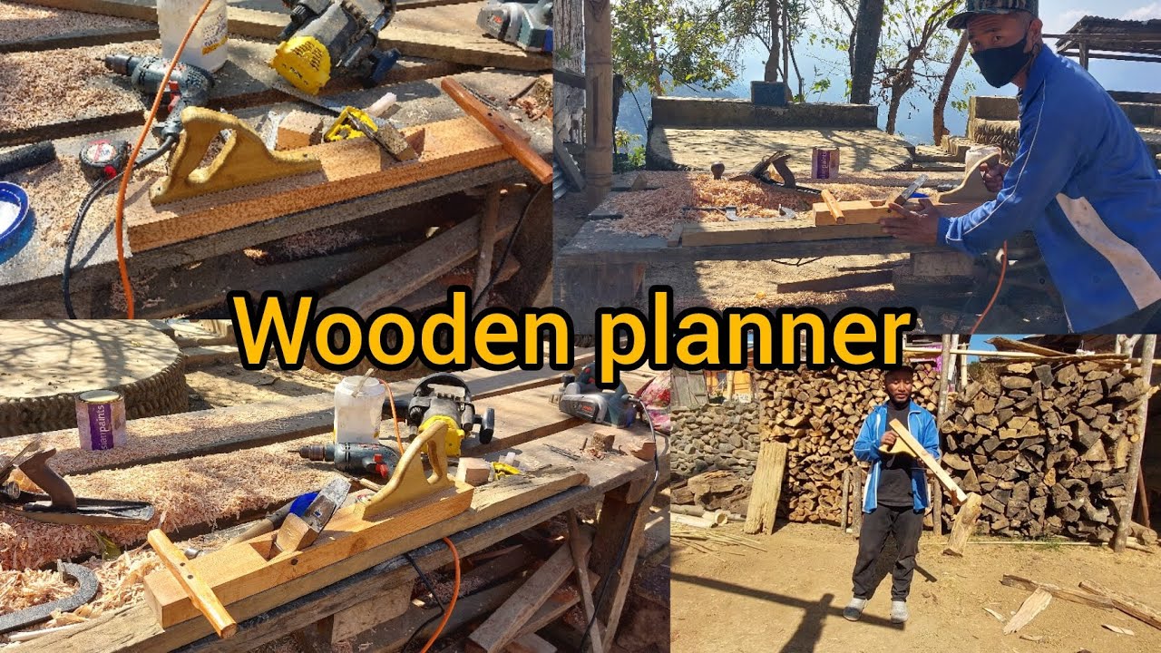 Wooden planner 