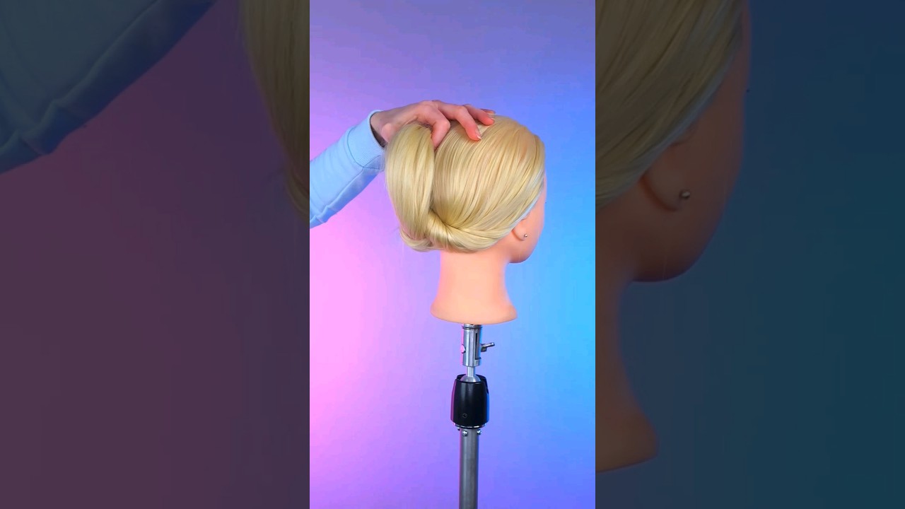 Einfache Haarklammer Frisur 🩷✨ 