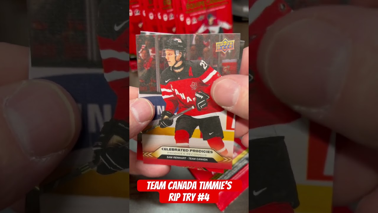Team Canada Timmie’s Try #4!! #shorts #nhl #hockey #sportscards