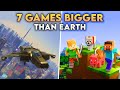 7 MINDBLOWING Open World Games Which Are Even Bigger Than EARTH😱😱