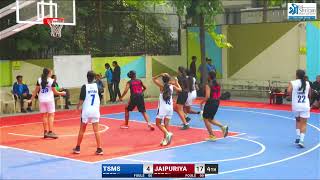 Live Tsms Vs Jaipuriya Basketball Match