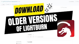 How to Download Older Versions of LightBurn Software screenshot 3