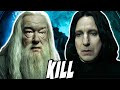 Why Snape's Avada Kedavra Was BLUE When He Killed Dumbledore - Harry Potter Theory