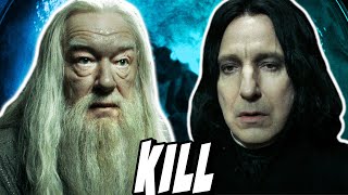 Why Snape's Avada Kedavra Was BLUE When He Killed Dumbledore - Harry Potter Theory
