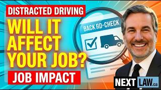 Will a Distracted Driving Ticket Affect Your Job in Ontario (Background Checks Explained)