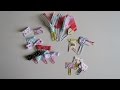 DIY Mini envelopes + paperclips