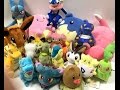 Japan Pokemon Lucario Slowpoke Misdreavus Spheal Chansey San-Ei Plushies