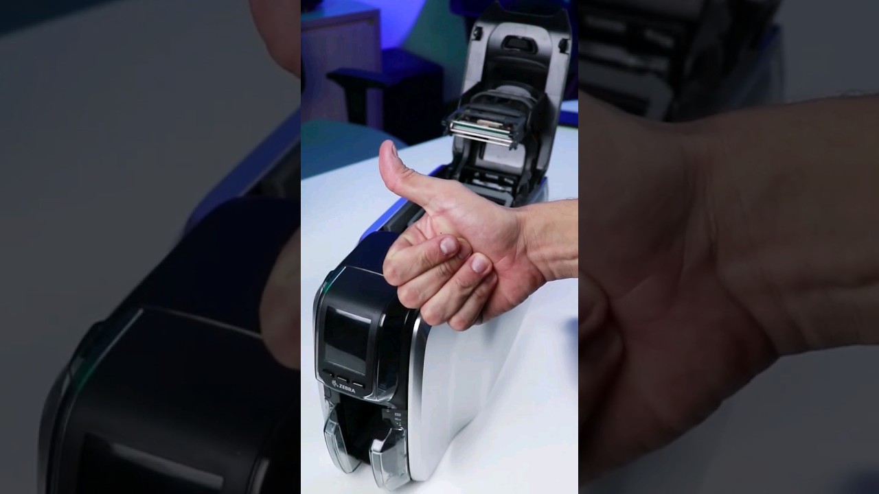 Aprenda agora mesmo como trocar o Ribbon da Impressora de Cart&atilde;o ZC300 da Zebra