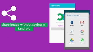 Share image without saving android