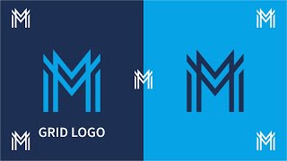 How to MF Logo Design - Adobe Illustrator CC Tutorials - Graphic Magic