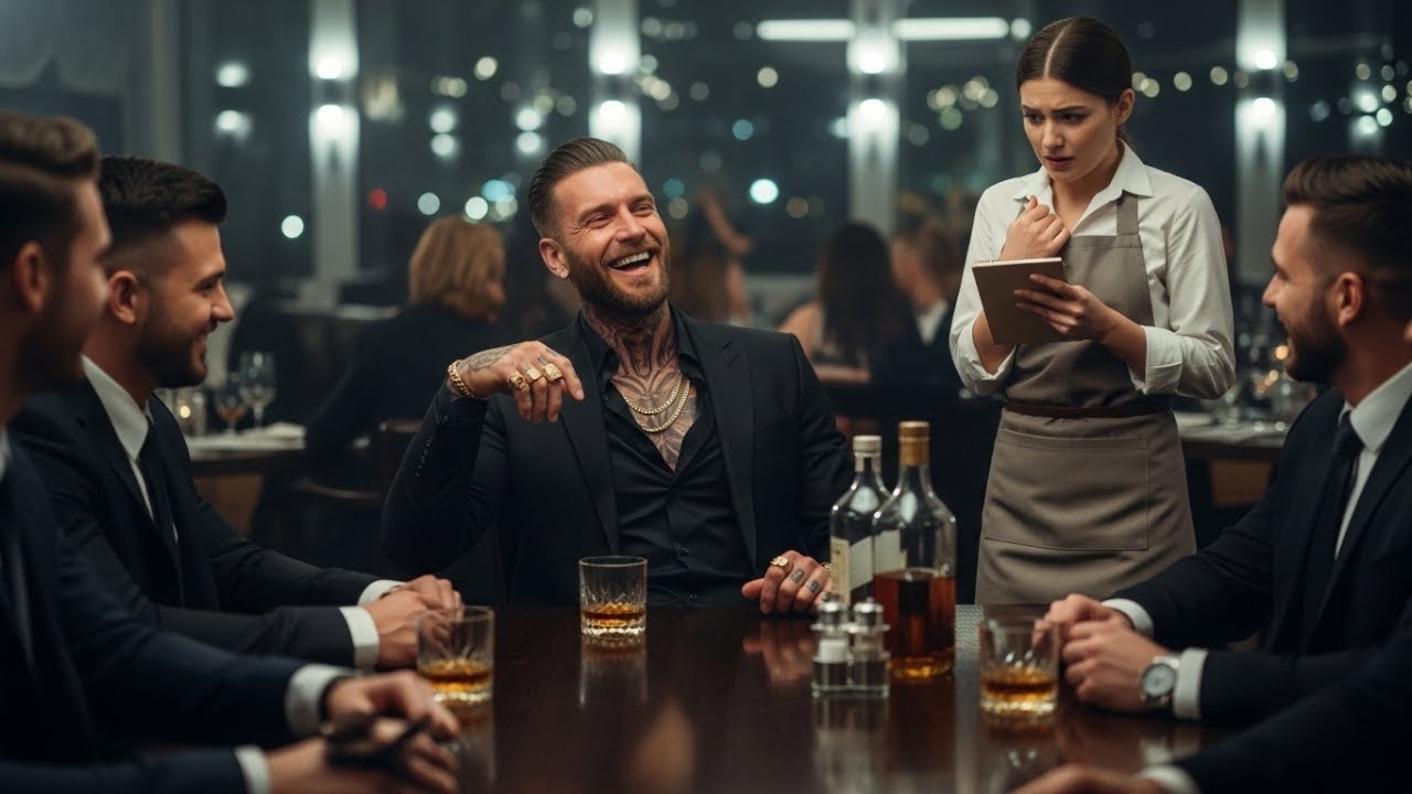 “I’ll give you 5,000 dollars if you serve me in russian,” laughed the mafia boss at the waitress…
