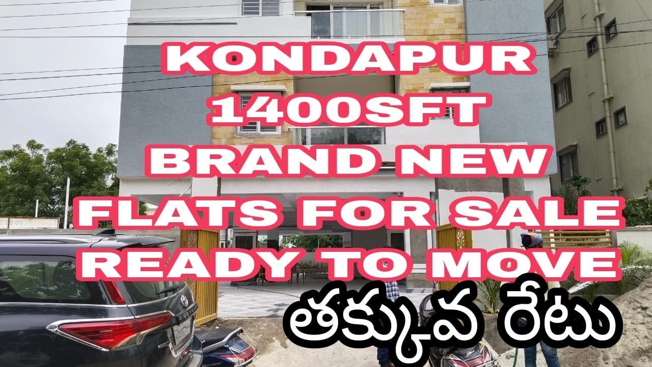 1400SFT FLATS FOR SALE HYDERABAD PRANATHI PROPERTIES