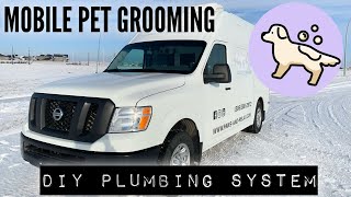 DIY Mobile Pet Grooming Plumbing System | Dog Grooming Career screenshot 5