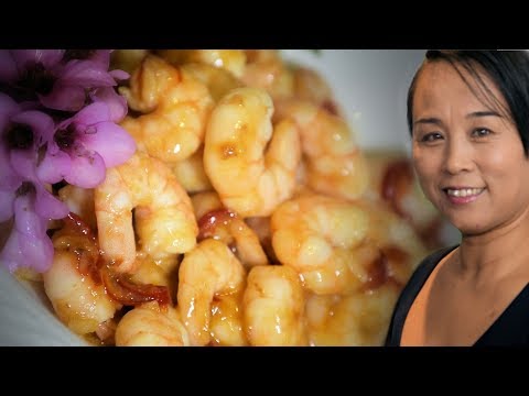 Thai Spicy & Sour Prawns Chinese Style Recipe (by Xiao's Kitchen)