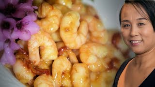 Thai Spicy & Sour Prawns Chinese Style Recipe (by Xiao's Kitchen)