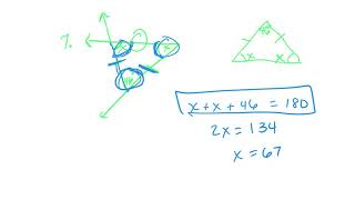 10-2 Classifying triangles & Angle Sum