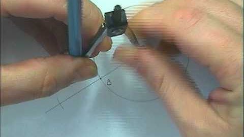 Tangent to a point on a circle