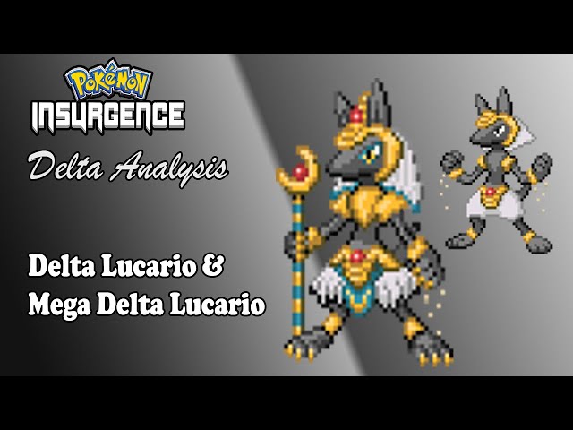 Delta Lucario (Pokémon) - The Pokemon Insurgence Wiki