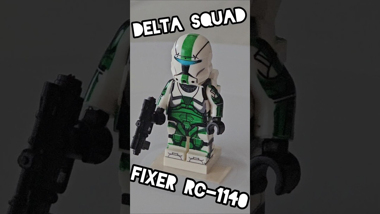 DELTA SQUAD - FIXER RC-1140 - klon do zadań specjalnych, customowa figurka 