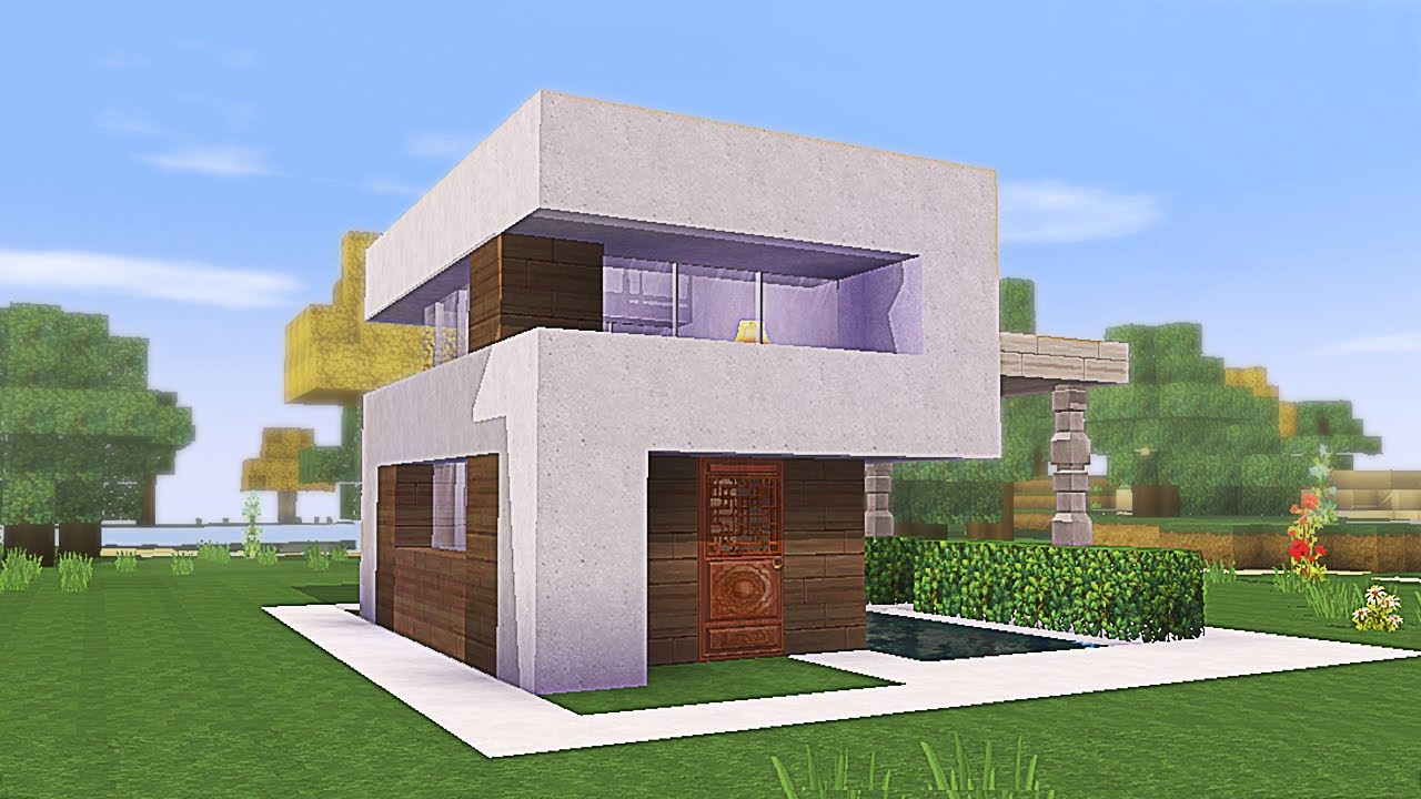 PEQUEÑA CASA MODERNA/SMALL MODERN HOUSE Minecraft Map