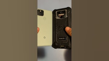 Google Pixel 5 vs Oukitel design test #shorts #youtube #tech