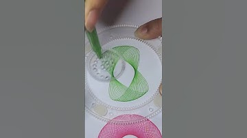 Mesmerizing Spirograph Art | Calming ASMR Geometric Creations #asmr #satisfying