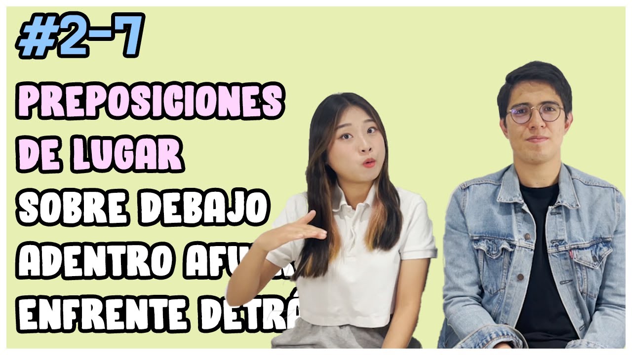 APRENDER COREANO EN ESPAÑOL |  Frente, Detrás, Al lado, Encima, Debajo  | (Nivel 2 Lección 7 )