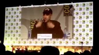 Krampus Adam Scott Toni Colleti Talk WETA Practical Effects SDCC Hall H San Diego Comic-Con