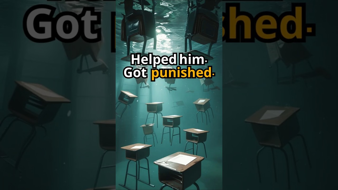 He bullied a kid.  I got punished.